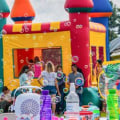 Exterior Painting Products That Enhance Outdoor Gatherings With Bounce House Fun