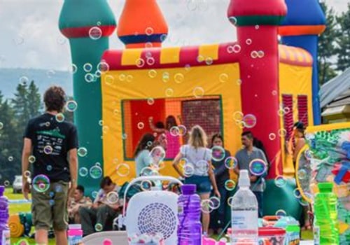 Exterior Painting Products That Enhance Outdoor Gatherings With Bounce House Fun